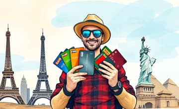 Guia prático para escolher o cartão ideal para viagens internacionais