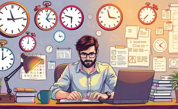 Les meilleures techniques de gestion du temps pour entrepreneurs occupés