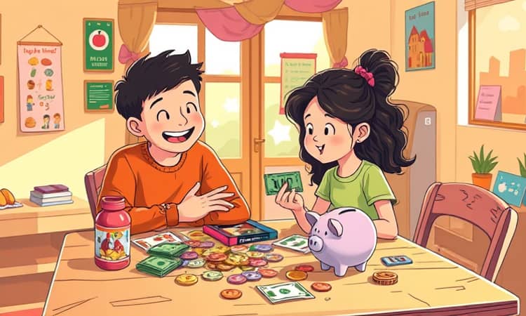 Como ensinar seus filhos sobre crédito desde cedo